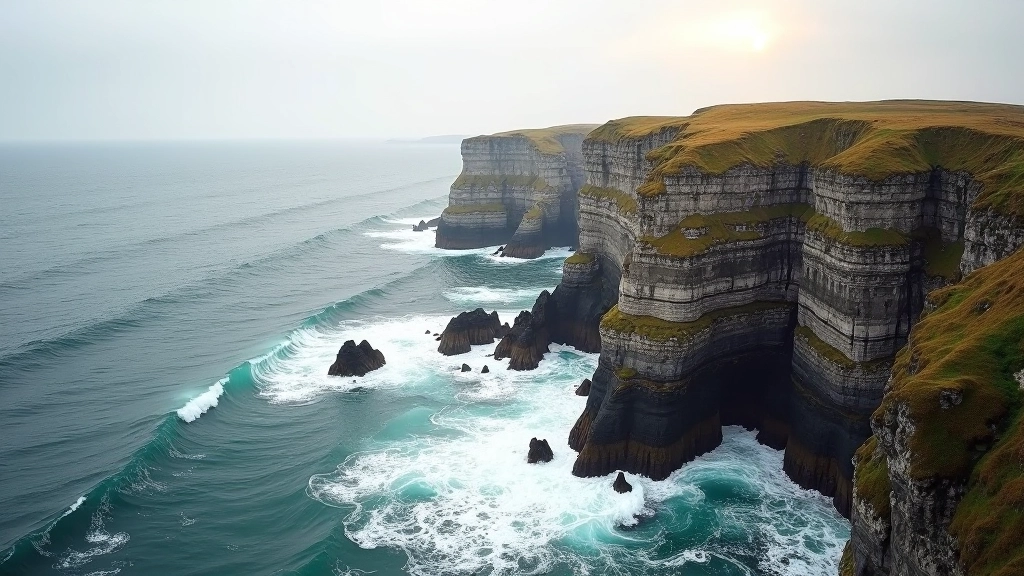 Saare kõrgus ja merenähtused, kaljud ja lained